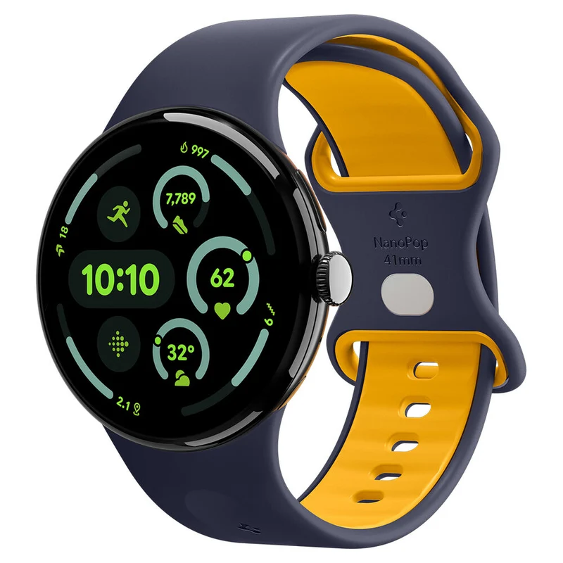 Spigen Pixel Watch 5/4/3 41mm/2/1 Nano Pop Watch Band (Blueberry Navy)