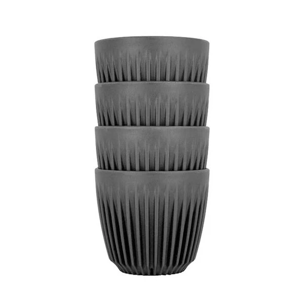 Huskee Charcoal Cups - 4 Pack