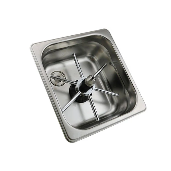 Rhino Square Pitcher Rinser 150mm - Spinjet
