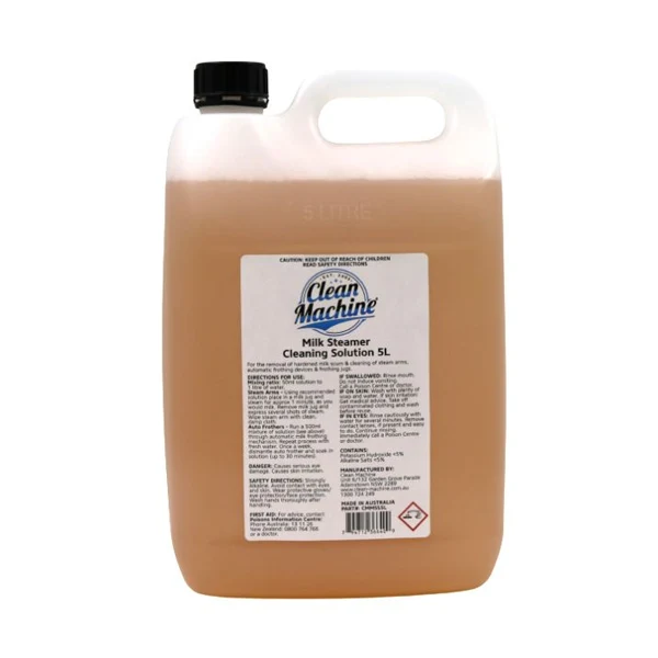 Clean Machine Milk Steamer Solution, 5 Litre