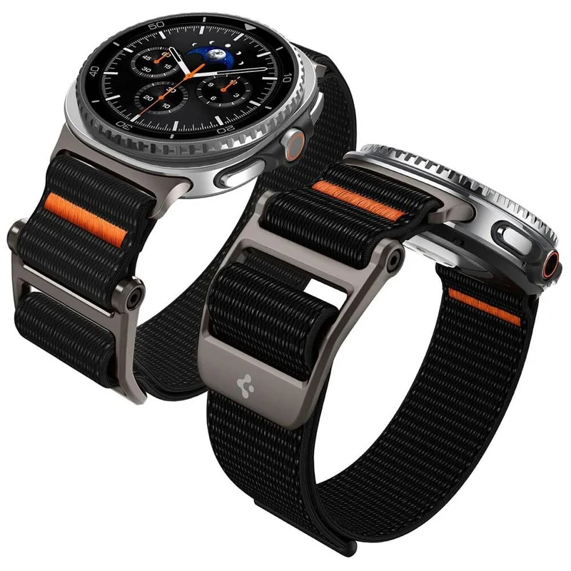 Spigen Galaxy Watch 9 / 8 40mm/44mm/Classic 46mm DuraPro Flex Band (Black)