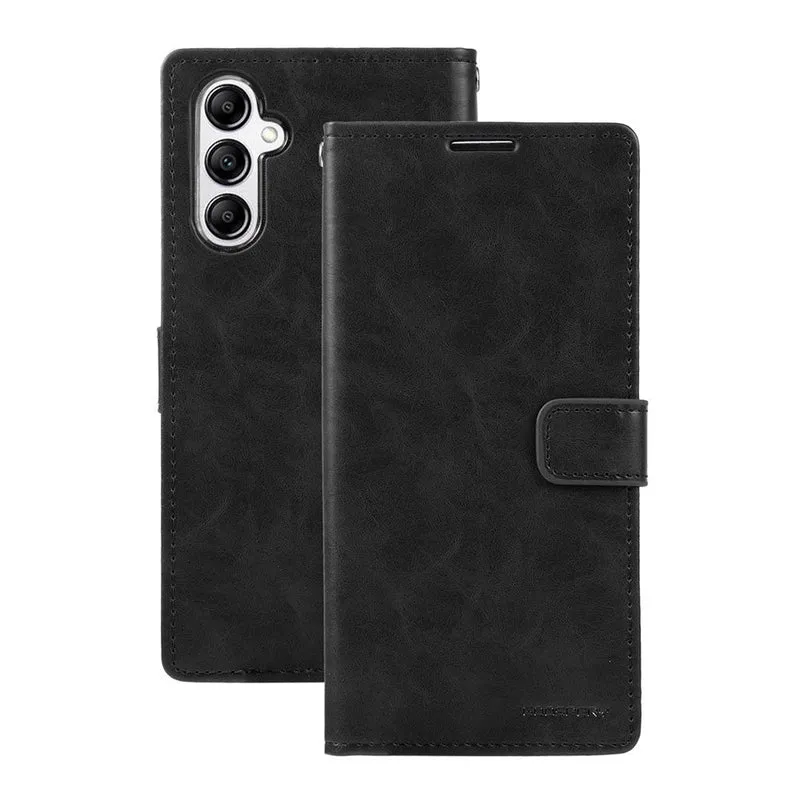 Goospery Bluemoon Diary for Samsung Galaxy A05S - Black