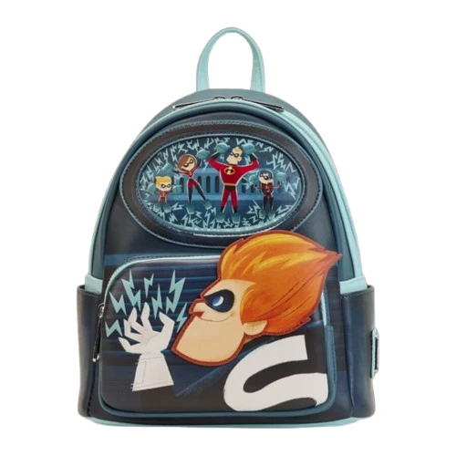 Loungefly Disney The Incredibles - Syndrome Glow In The Dark Mini Backpack