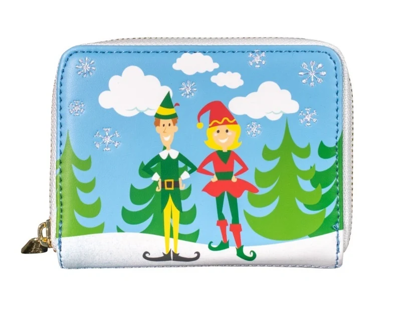 Loungefly Elf - Buddy And Friends Zip Around Wallet