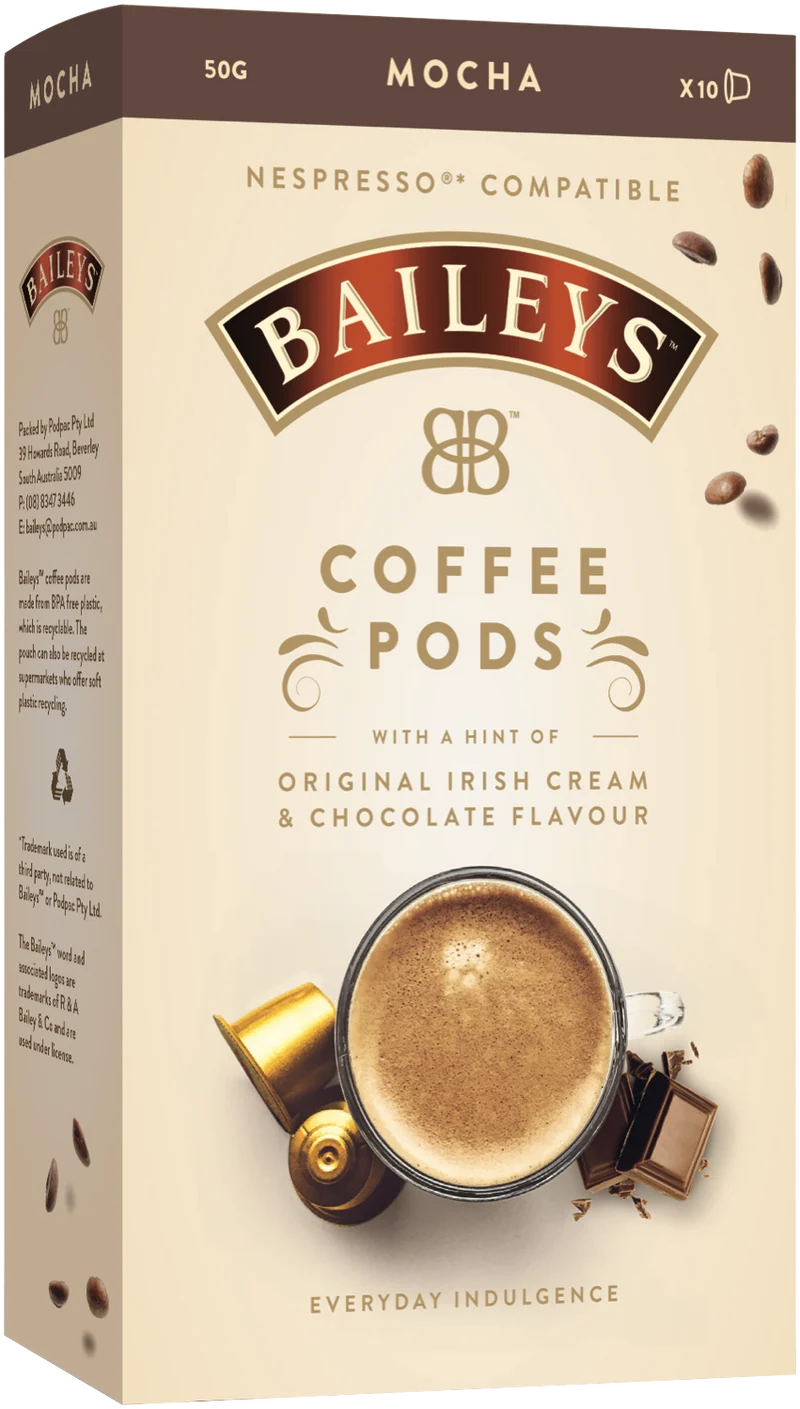 Baileys Mocha Coffee Pod 10PK