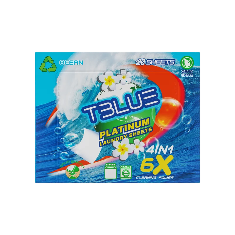 TBLUE Laundry detergent Sheet Ocean (100 Loads)