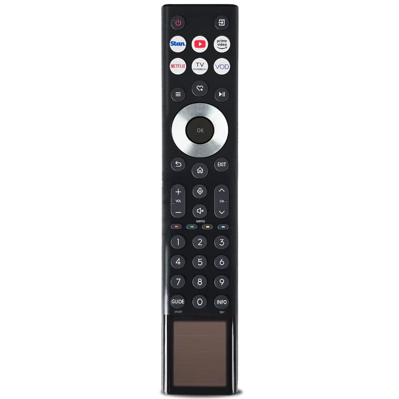 Hisense ERF6J66H Genuine Original TV Remote Control Replacement Remote for Hisense Solar Powered Smart TV Voice Function