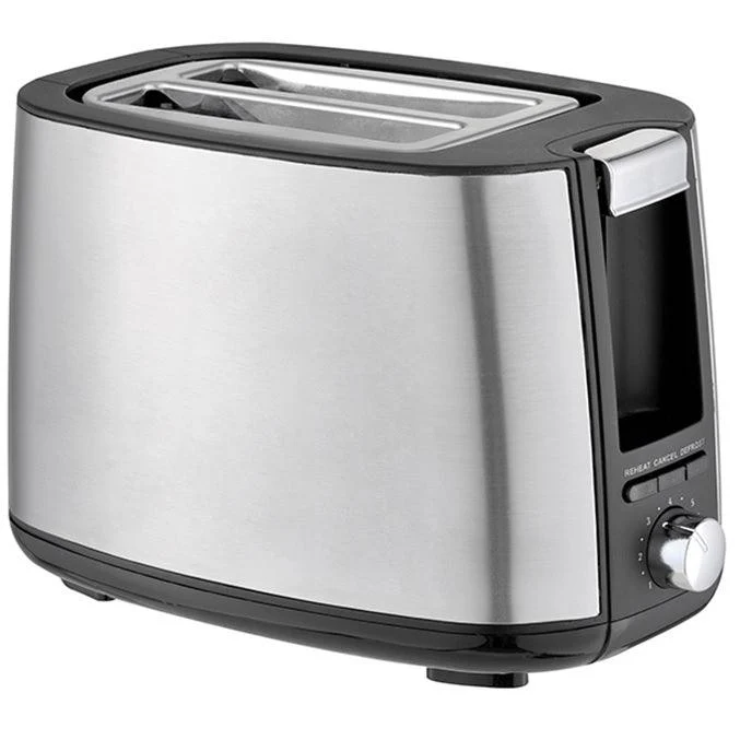Nero 2 Slice Toaster Stainless Steel