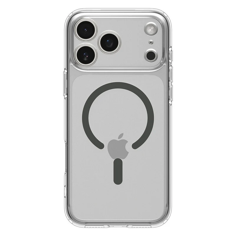 SPIGEN Ultra Hybrid MagSafe Case for iPhone 18 Pro Max/17 Pro Max (Clear Case / Graphite Ring)