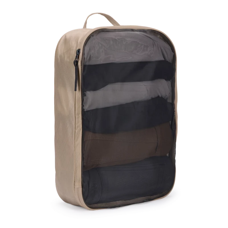 Thule Medium Packing Cube Travel Organiser Bag for Carry-On Luggage in Gentle Beige