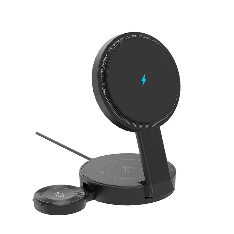Laser 3 in 1 Foldable Wireless Charging Stand