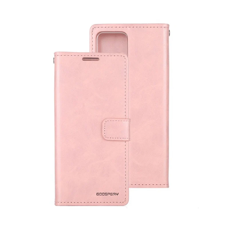 Goospery Bluemoon Diary for iPhone 14 Pro Max - Rose Gold