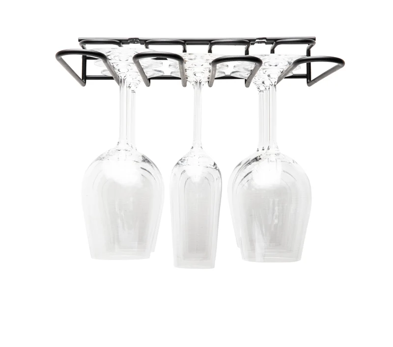 Hahn kitchenware Glashängare 3 Rader Svart