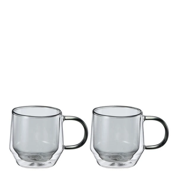 Modern House Lundi mugg 2-pack 28 cl smoke