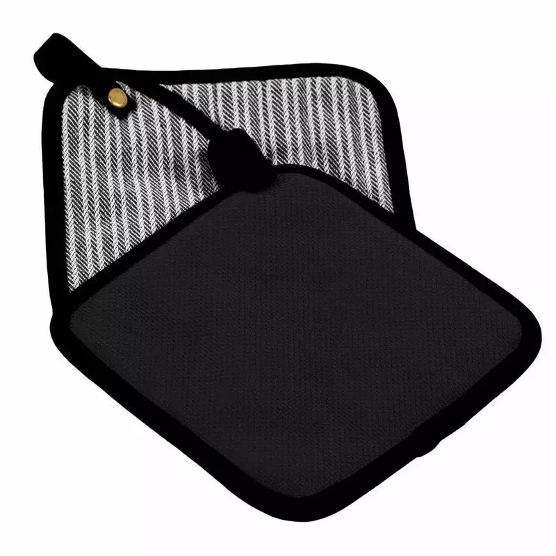 ZicZac Grytlapp 2-pack Svart