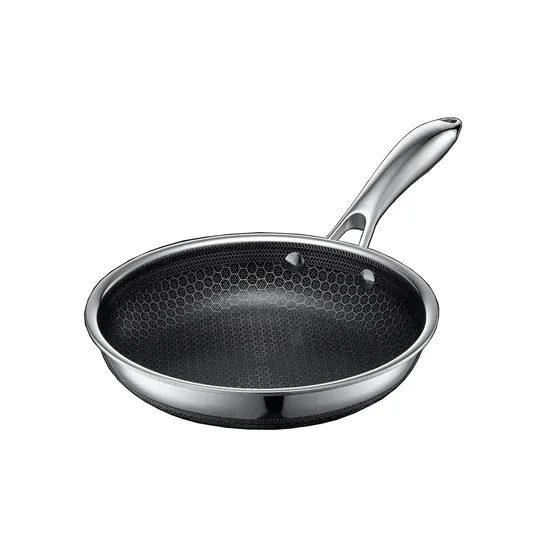 Hexclad Hybrid stekpanna 20 cm Silver/Svart