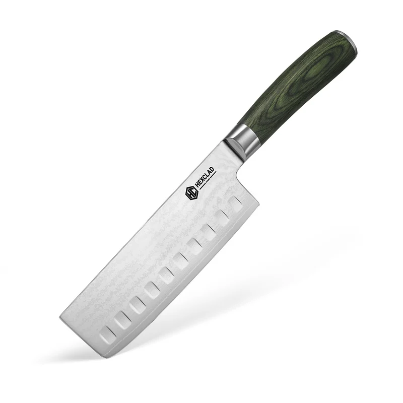 Hexclad Nakirikniv grönsakskniv 16 cm damaskus