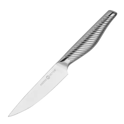 Anders Petter Grönsakskniv 23 cm borstat stål