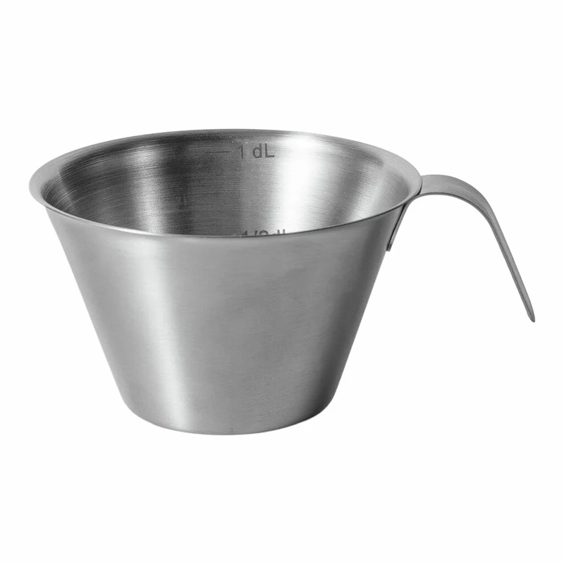 Anders Petter Steel Essentials måttbägare 1 dl borstad