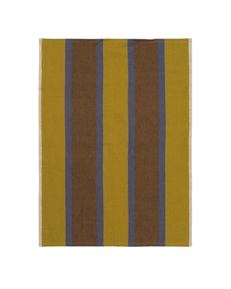 Hale viskestykke - Lime/Bright Blue/Choco