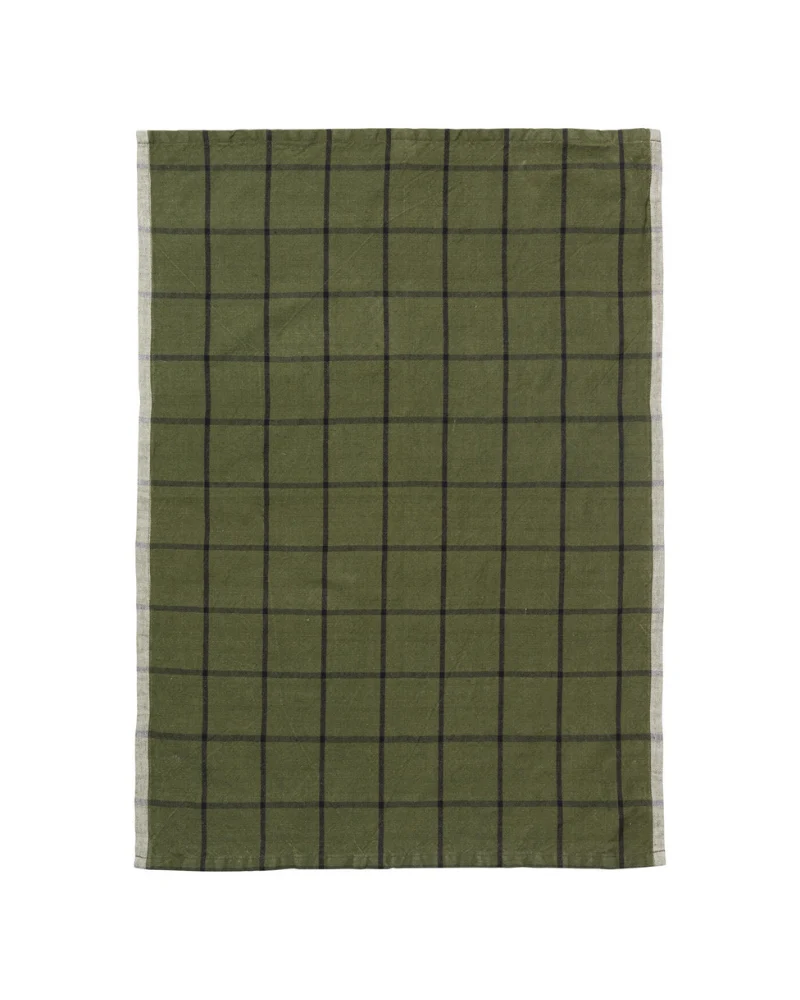 Hale viskestykke - Green/Black
