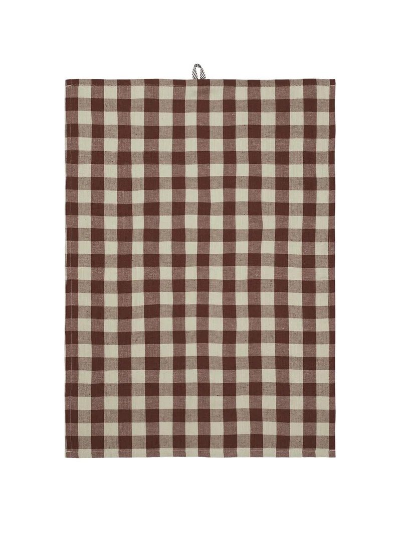 Hale viskestykke - Cinnamon/Grey Green
