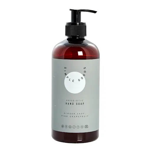 Simple Goods Grapefruit handtvål 450 ml pumpflaska ljusblå