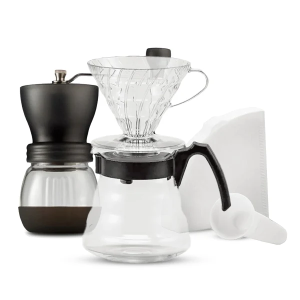 Hario V60 Brewing Kit w/ Hario Skerton N