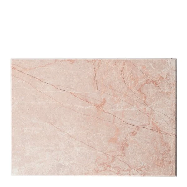 Stiernholm Marmor serveringsbricka 30x21 cm rosa