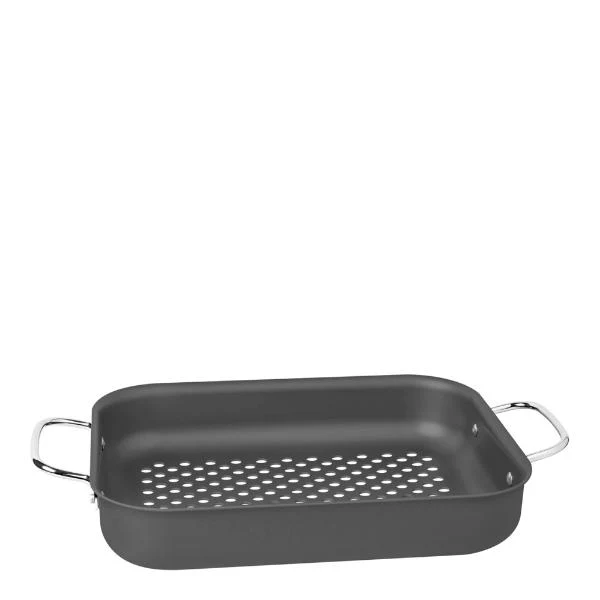 Tramontina Churrasco grillform 28x22 cm svart