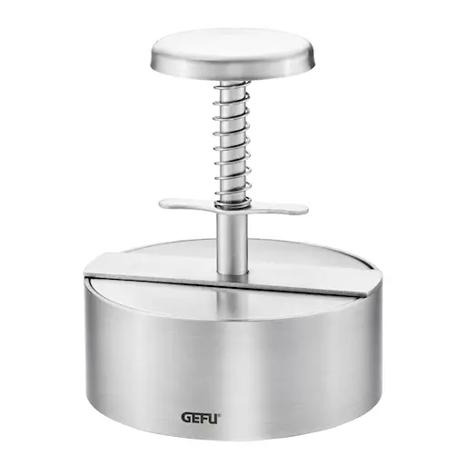 Gefu Patti hamburgerpress 11,5 cm stål