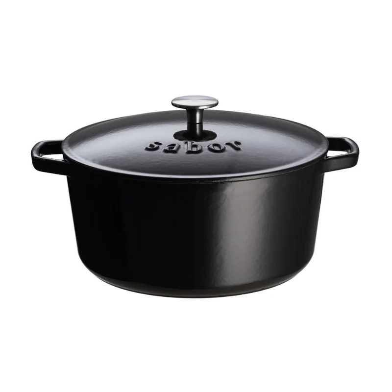 Sabor Gjutjärnsgryta 4,4 L Svart