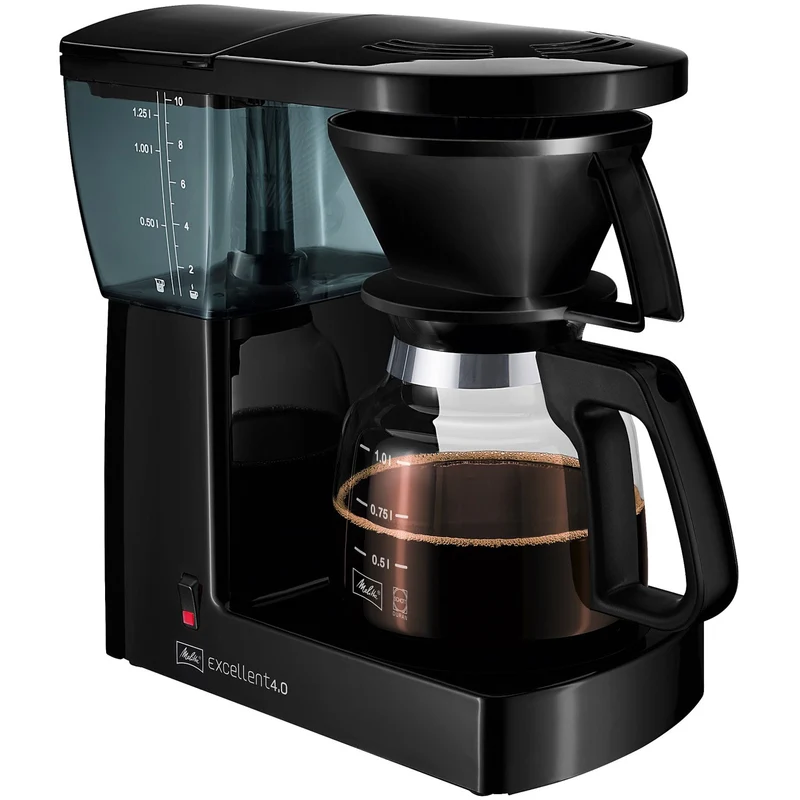 Melitta Excellent Kaffebryggare 4.0 Svart
