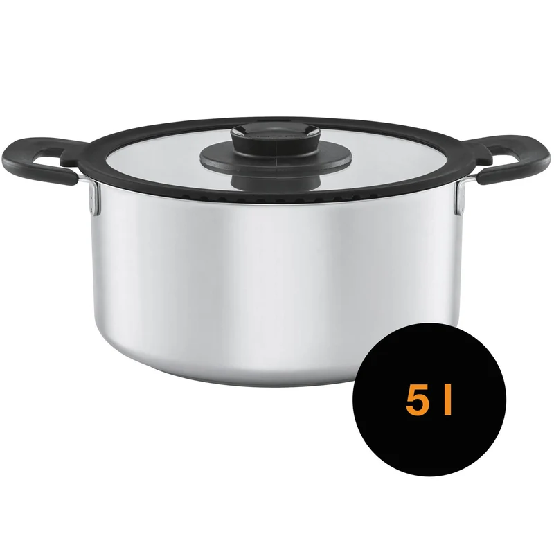Fiskars Functional Form Gryta med Lock 5 Liter