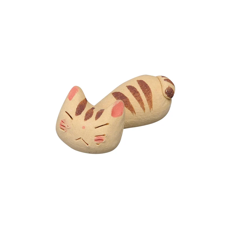 Kawai Hållare för Ätpinnar Gul Katt