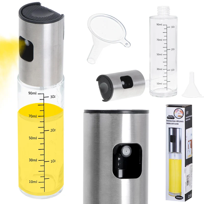 Oliedispenser-sprøjte med 100 ml skala