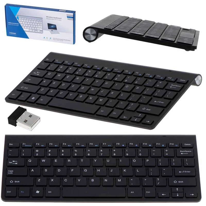Trådløst Smart TV-tastatur, sort
