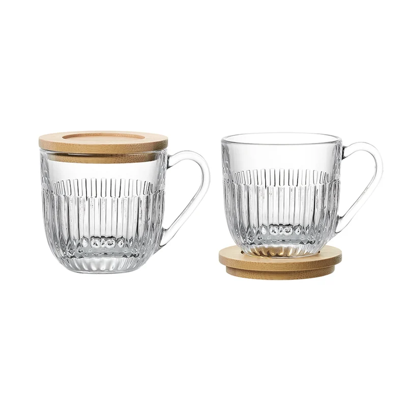 La Rochére Ouessant Mugg med Lock/Fat 25 cl 2-Pack