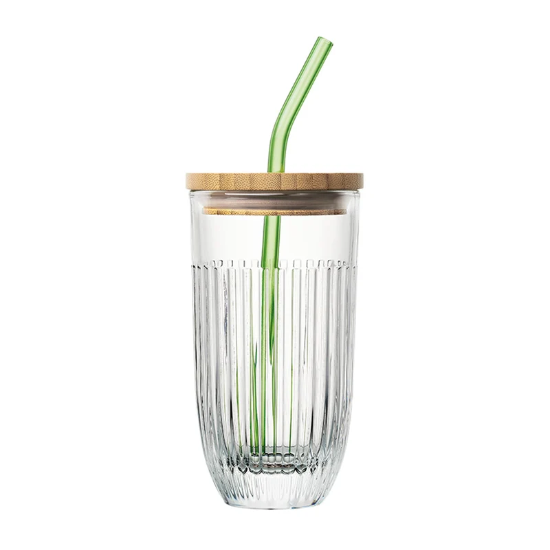 La Rochére Ouessant Smoothieglas med Lock och Sugrör 43 cl