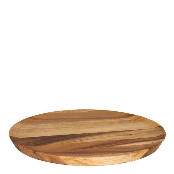Stiernholm Trevare Dukningstallrik Akaciaträ 32 cm