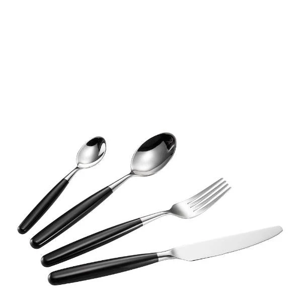 Modern House Perfect Bestickset 16 Delar Svart