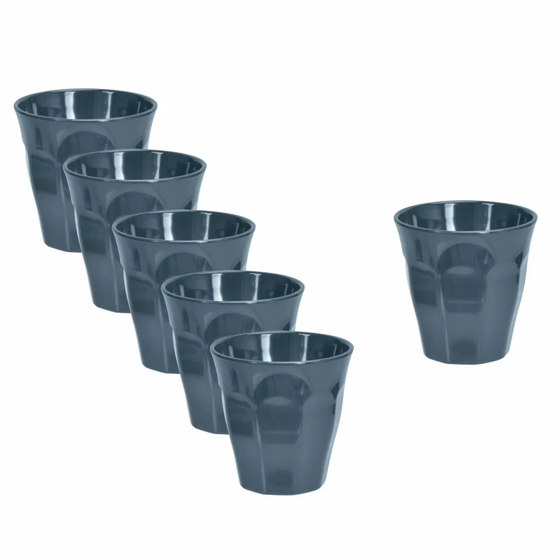 Modern House Outdoor Mugg 6-Pack 25 cl Mörkblå