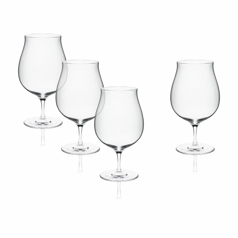 Modern House Night Event Ölglas 4-pack 54 cl Klar