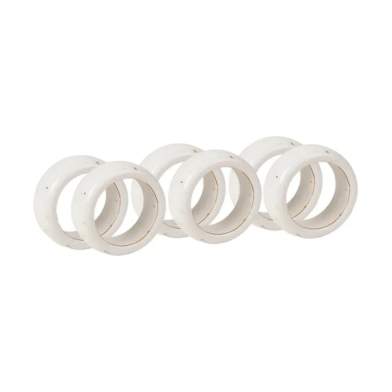 Broste Copenhagen Nordic Vanilla Servettring 6-pack