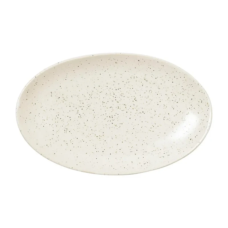 Broste Copenhagen Nordic Vanilla Fat Ovalt 22 cm