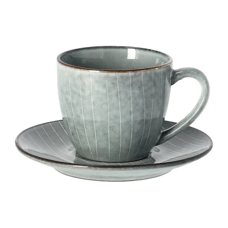Broste Copenhagen Nordic Sea Kopp med Fat