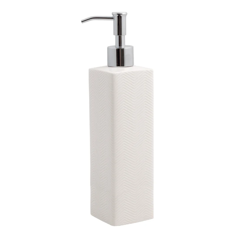 Cult Design Fishbone Diskmedelspump 25 cm Vit