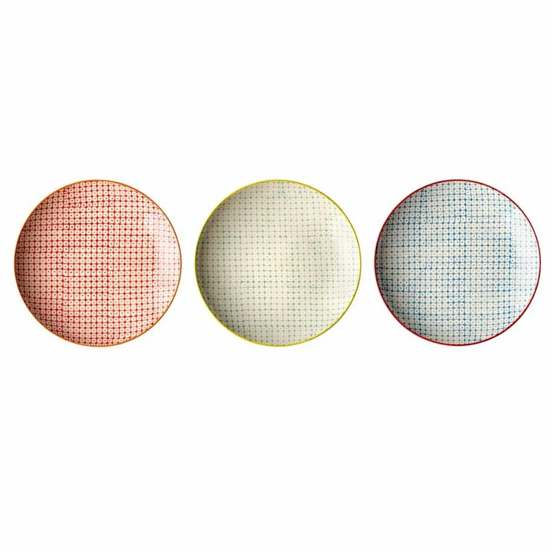Bloomingville Carla Tallrik 3 delar 20 cm