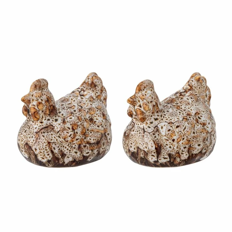 Bloomingville Salt- och Pepparkar Chicky Brun